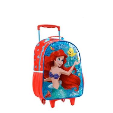 Imagem de Mochila de Rodinhas 14 Pequena 35cm Ariel Xeryus 11491