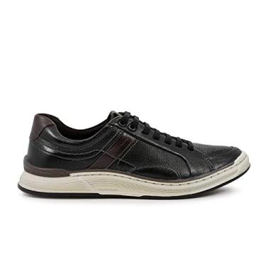 Imagem de Sapatênis Denim Loop De Couro Preto-Preto-42