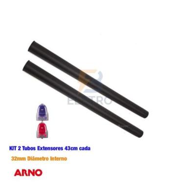 Imagem de Tubo Extensor 2 Peças de 43cm Aspirador de Pó Arno Booly - Comercial P