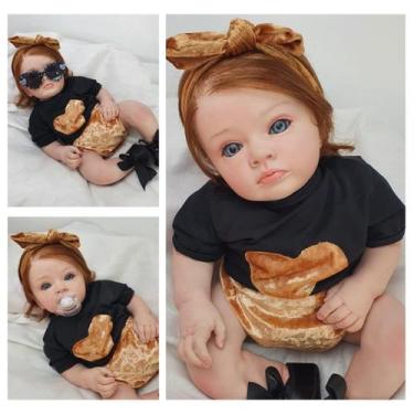 Imagem de Boneca Reborn Linda Menina Princesa - Mundo Azul e Rosa