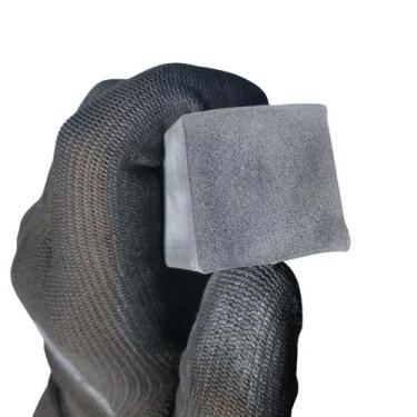 Imagem de Rolo de 1 Metro de Borracha Perfil Esponjoso 30x30mm Vedação Macio Lon