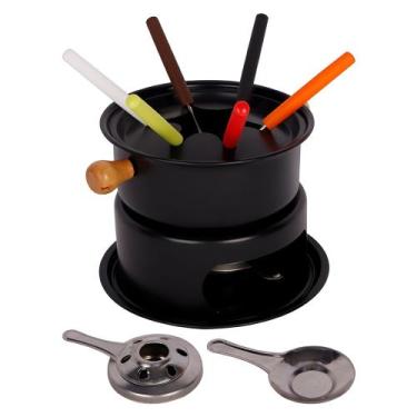 Imagem de Kit Conjunto Aparelho Para Fondue Completo 11 Peças Inox - Art House