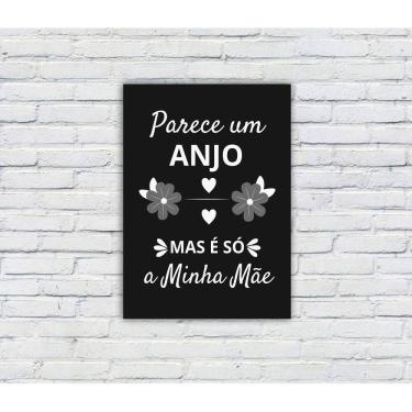 Imagem de Quadro/Placa Decorativa MDF s/ Moldura Tema Mães