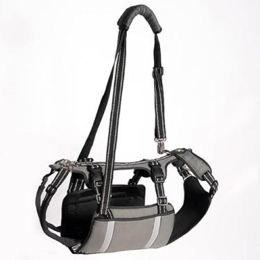 Imagem de COODEO Peitoral para cães de mobilidade, estilingue de transporte de emergência, suporte de perna traseira para animais de estimação, colete de levantamento de reabilitação para cães idosos, lesões