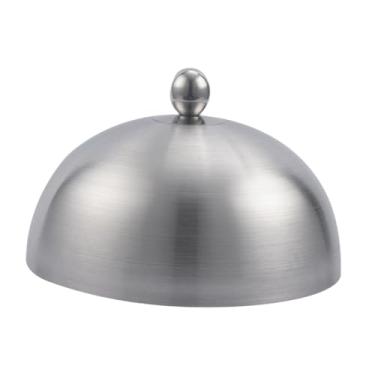 Imagem de Bothyi Cobertura de alinhavo, cúpula de derretimento de queijo, cobertura de hambúrguer de grelha de aço inoxidável, cobertura de alimentos para bife,