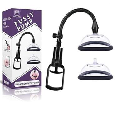 Imagem de Bomba Vaginal para Vulva com Válvula de Liberação de Vácuo Aumentar a Sensação e o Prazer, Brinquedos Sexuais Femininos