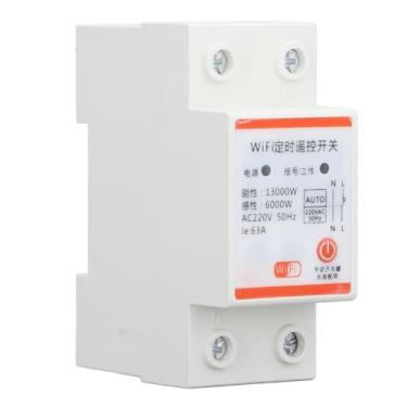 Imagem de WiFi Timer Switch, 2P Control Timing Circha Danjador, AC220V 63A Com Proteção contra Sobrecarga, para a Luz da Rua da Bomba de Aparelho