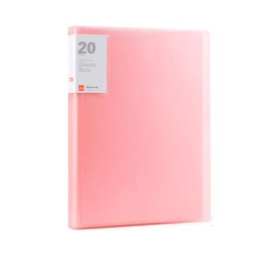 Imagem de Vensool Pasta de documentos A4 com 30 bolsos transparentes – Portfólio de apresentação durável, organizador de documentos tamanho carta para contratos, materiais de escritório ou novos presentes de