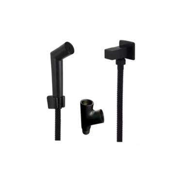 Imagem de Ducha Higiênica Completa C/Adaptador Y Black