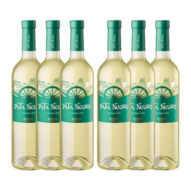 Imagem de Vinho Branco Pata Negra Verdejo Espanhol Rueda 750ml 6 Und