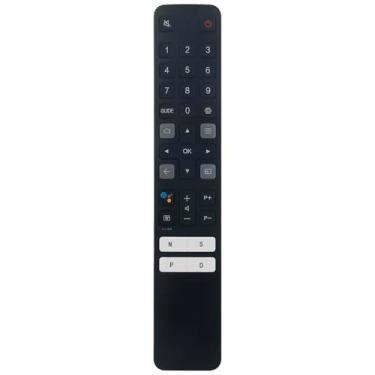 Imagem de ECONTROLLY RC901V FAR1 Controle remoto de substituição de voz compatível com TCL 65C825 75C825 85C825 98C735 43P725 50P725 55P725 65P725 65C727 75C727 55C825 75P72 5 85P725