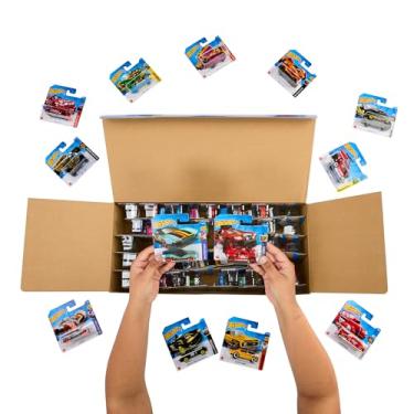 Imagem de Hot Wheels Caixa de Carros C/72 Carros Mattel Caixa Lacrada