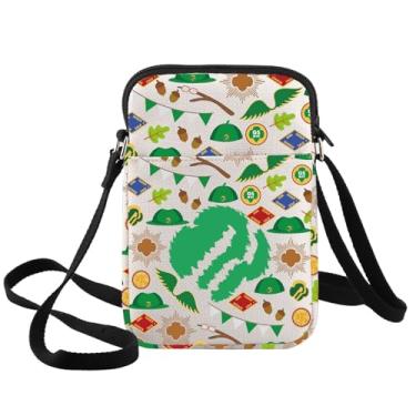 Imagem de BWWKTOP Bolsa tiracolo Girl Scout Troop Gift Scouts Leader Shoulder Bag Camping Merch, Scout Xk-b
