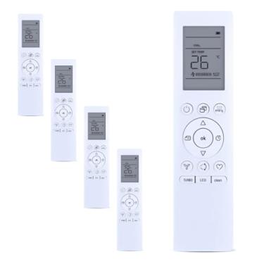 Imagem de Kit 5 Controle Remoto Compatível com Ar Condicionado Springer Comfee