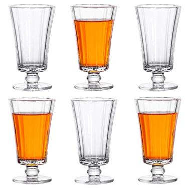 Imagem de Copos de shot, conjunto de 6 mini copos de shot de 118 ml/copos de tequila/copos/copos/copos de shot fofos/copos transparentes/copos de xerez/copos de degustação/copos de suco