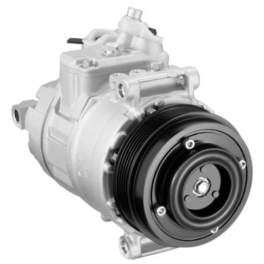 Imagem de SYKRSS Compressor A/C 00023-08011 com embreagem compatível com Mercedes-Benz C-Class C230 C320, CLK-Class CLK320 CLK350, E-Class E300 E350, G-Class G500 G550, S-Class e mais