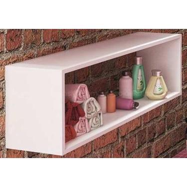 Imagem de Nicho Retangular 60x25x15 Cm-100%mdf 15mm Branco - Loja Straub