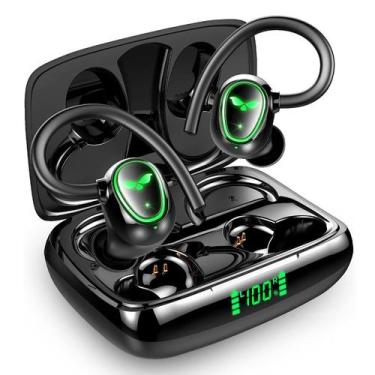 Imagem de Fones de ouvido sem fio Earbuds GJB Bluetooth 60 horas de reprodução I