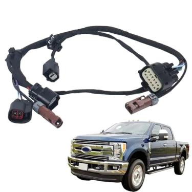 Imagem de HC3Z-14A412-CA HC3Z14A412CA Maçaneta traseira central com trava de porta traseira compatível com Ford F-250 F-350 F-450 F-550 Super Duty 2017-2022