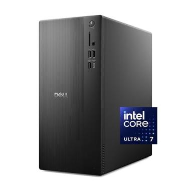Imagem de Dell Tower Desktop ECT1250 - Processador Intel Core Ultra 7-265, Intel UHD Graphics, memória DDR5 5600MT/s de 32GB, SSD M.2 de 1 TB, leitor de cartão SD 3.0, teclado e mouse com fio, serviço básico no