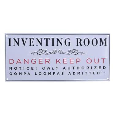 Imagem de FANATTIK Placa metálica Willy Wonka