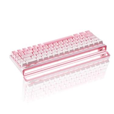 Imagem de Teclado para jogos MCHOSE ACE68 Air Magnetic Switch, interruptor magnético de efeito Hall, modo de acionamento rápido de 65%, taxa de sondagem de 8K Hz, teclado RGB com fio retroiluminado para laptop