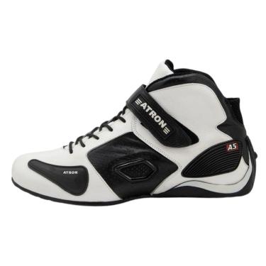 Imagem de Sapatilha Masculina de Corrida Profissional em Couro ideal p/automobilismo 314