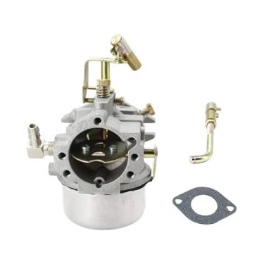 Imagem de HIIOLE Carburador Kohler K241 K301 M10 M12 carburador, adequado para carburador 10 HP 12 HP, substitui 47-853-23-S, prata, Oumij01