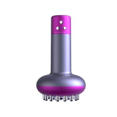 Imagem de LANGWO Massagem elétrica Meridian Brush, massageador de luz vermelha ajustável de 9 níveis para alívio da dor, nós, dores, dores musculares, circulação e pele mais apertada, kit de ventosas portátil