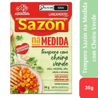 Imagem de Tempero sazón na medida com cheiro verde 30g - AJINOMOTO