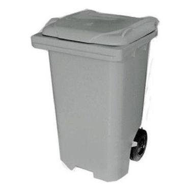 Imagem de Kit 2 Contentor Plástico Lixeira Gari 240l - Higipack