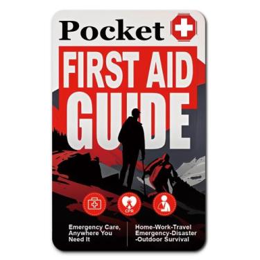 Imagem de Guia de primeiros socorros estenio Tiny Pocket EDC Emergency Kit