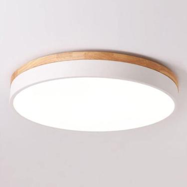 Imagem de Luz de teto Yiisem Wood LED 30cm 18W 110V-265V