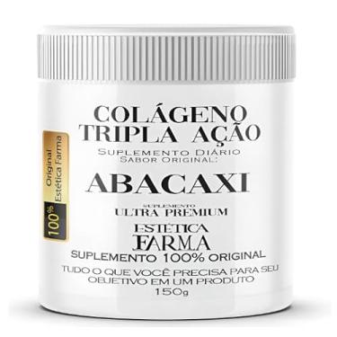 Imagem de Colágeno Tripla Ação Pele Cabelo Unhas Sabor Abacaxi - Extra 100% Original