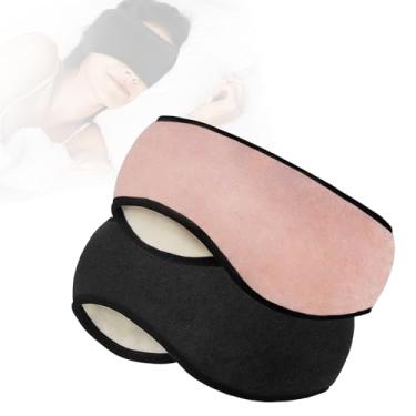 Imagem de Protetores de ouvido à prova de som para dormir, 2 protetores de ouvido para dormir, cancelamento de ruído para adultos, protetor de ouvido de inverno de algodão