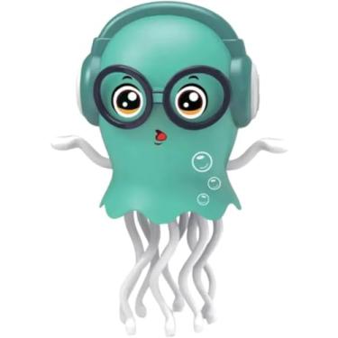 Imagem de Brinquedo Polvo Fujão Giratório Sensorial Dançante Luz e Som – diversão que estimula criatividade e prende atenção das crianças