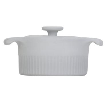 Imagem de Cocotte Refratário 10 cm Branca 218 ml Germer Porcelanas
