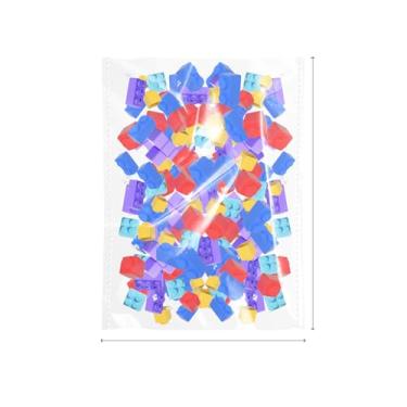 Imagem de Generic 12 x 18 cm, 100 peças, sacos de celofane transparentes e resseláveis, autoadesivos, plásticos, reutilizabilidade limitada, autovedação, transparente, perfeito para embalar presentes, biscoitos