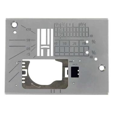 Imagem de KK-SEW Placa de agulha para máquina de costura Janome & Elna