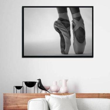 Imagem de Quadro Decorativo Fotografia Sapatilha De Ballet