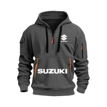 Imagem de Moletom Casual Masculino Para Esportes Ao Ar Livre, Quente, Para Outon