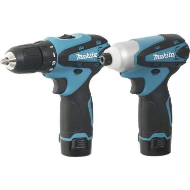 Imagem de Conjunto Parafusadeira-furadeira E Parafusadeira Com Impacto, 12 V, Com Maleta, Lct204...