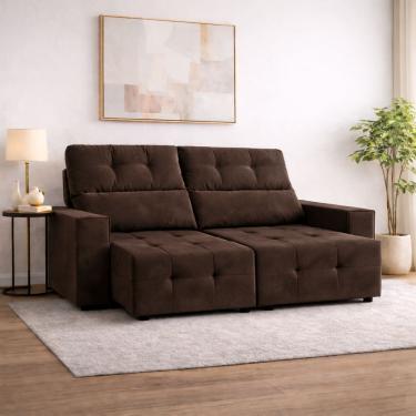 Imagem de Sofá Supreme Retrátil Reclinável 3 Lugares 2,00m