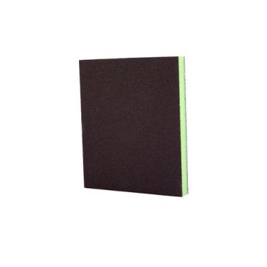 Imagem de Esponja Abrasiva Dupla Face 98X120X13 Super Fina Verde AEME
