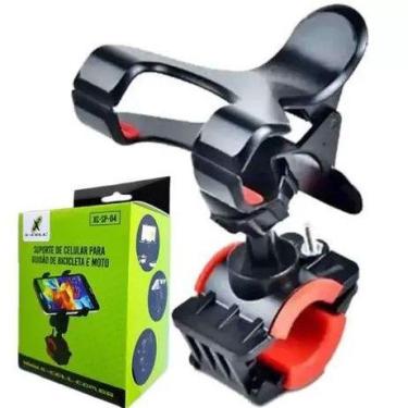 Imagem de Suporte Celular Moto Bicicleta Gps Garra Universal Trilha Ciclismo Bik