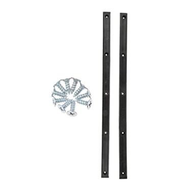 Imagem de shamjina 2x Ponteiro de Skate Protetores de de Skate Protetor de Cabeça com Faixa Anti-Colisão Universal Longboard, PRETO