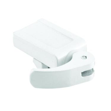 Imagem de Defender Security U 10547 Janela deslizante e trava de porta deslizante, 3,8 cm, fundido, branco, para janelas e portas de vinil