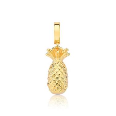 Imagem de Charm Berloque Abacaxi Revestido em Ouro - VL ACCESSOIRES