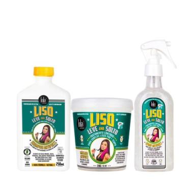 Imagem de Lola Liso Leve e Solto Sh 250ml + Masc 230ml + Spray 200ml - Lola Cosm
