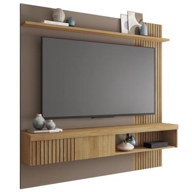 Imagem de Painel Para Tv Suspenso 65 Pol. Helen C01 Buriti/fendi - Mpozenato